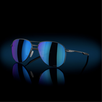Сонцезахисні окуляри Oakley Contrail TI Satin Light Steel/Prizm Sapphire Polarized 2200000182548 фото